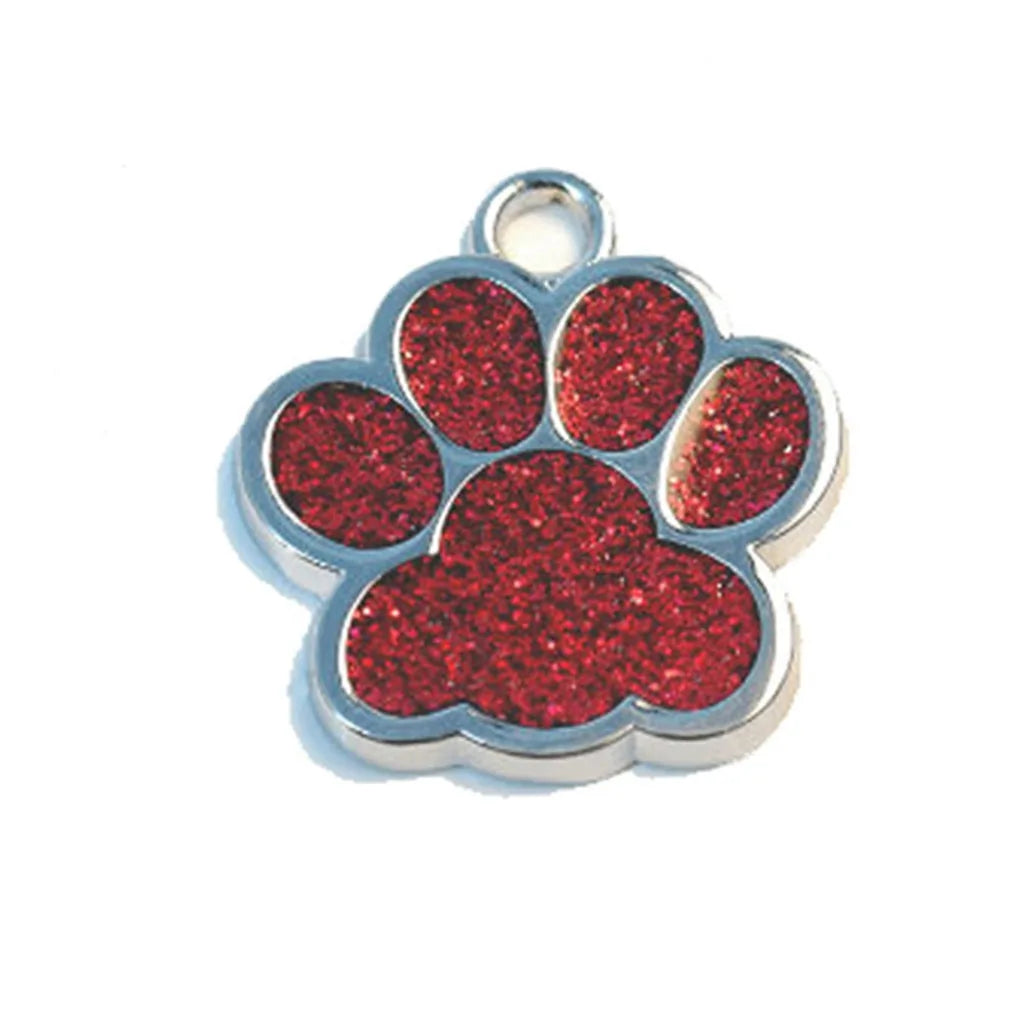 Mini Shine Paw Pet ID Tags